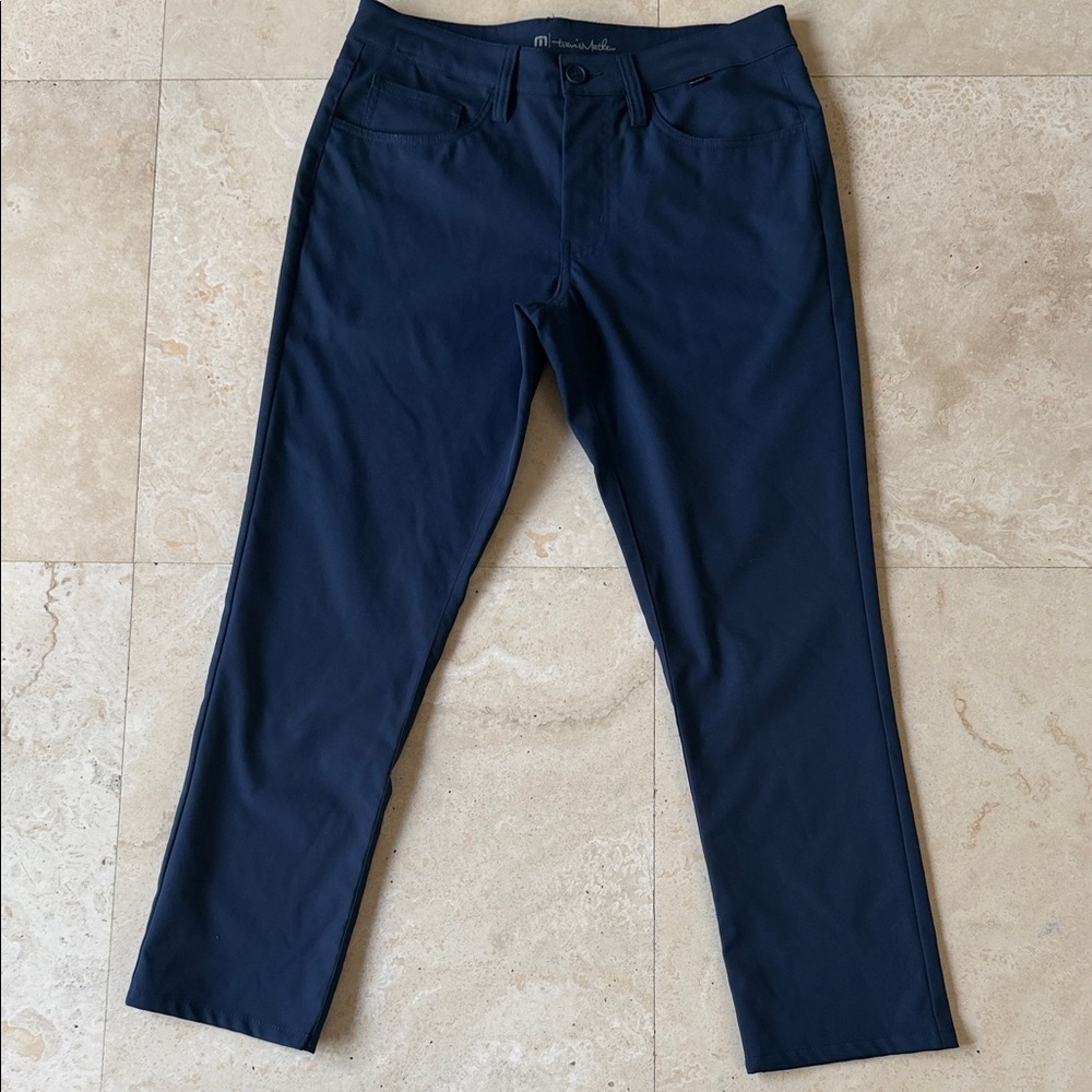 Travis Mathew Navy Blue Men's Pants